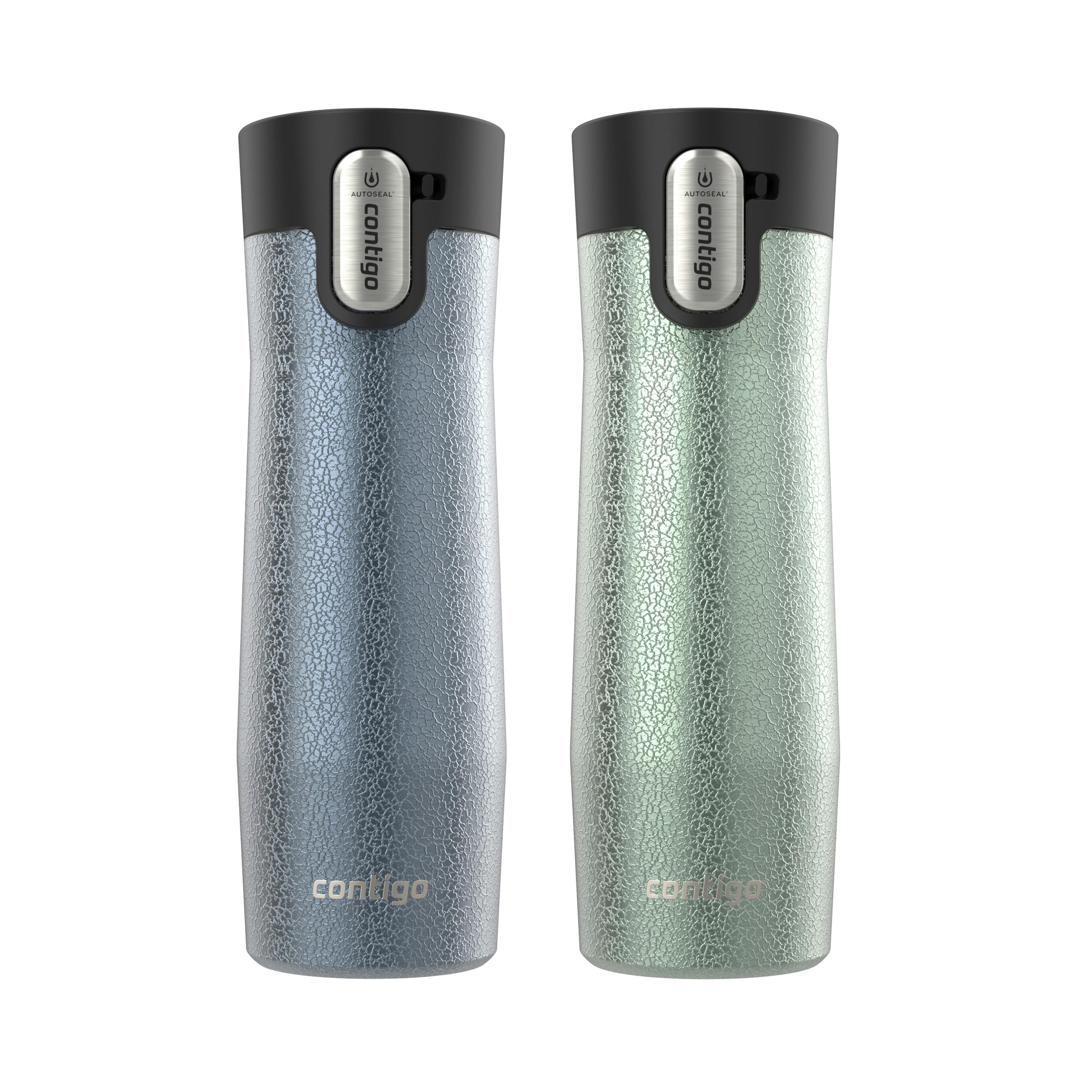 Contigo® AUTOSEAL® West Loop Vacuum-Insulated Stainless Steel Travel Mug with Easy-Clean Lid, 20 oz, 2-Pack